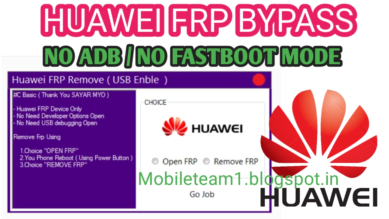 Huawei Frp Unlock Tool Bypass Software Fastboot Truewfile